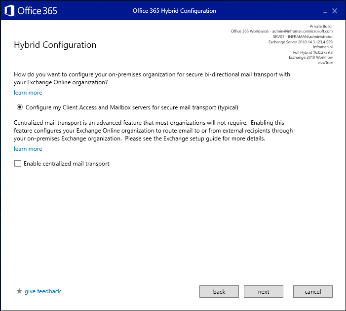missing edge transport server
