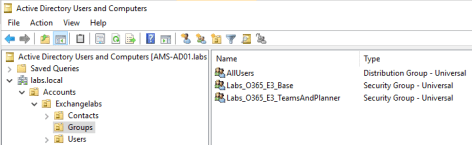 License Security Group Active Directory