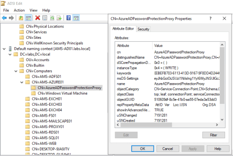 Azure AD Password Protection Proxy SCP