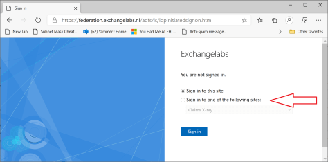 Claims X-Ray initiated signon
